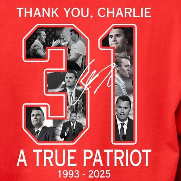Charlie Kirk Freedom 31 Shirt, freedom shirt Justice For Charlie Kirk Unisex 134 - Picture 2 of 6